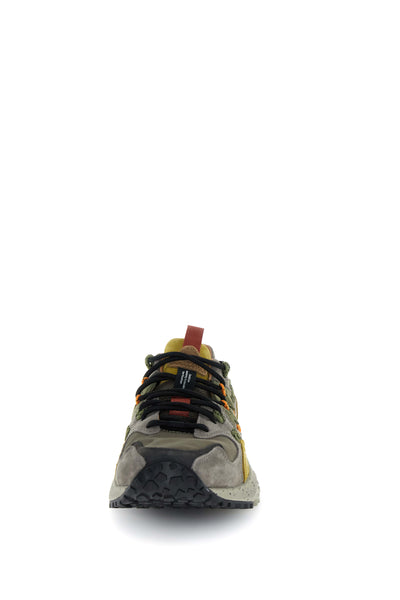 YAMABUSHI MAN SUEDE/NYLON MUD-DARK BROWN-ACID