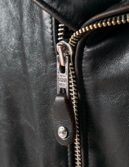 HAND VINTAGED COWHIDE PERFECTO JACKET