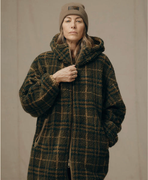 WOMEN'S REVERSIBLE WOOLLY FLEECE COAT