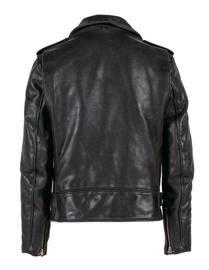 HAND VINTAGED COWHIDE PERFECTO JACKET