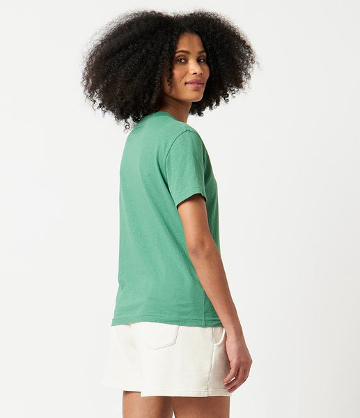 WOMEN'S CREW NECK T-SHIRT RELAXED FIT