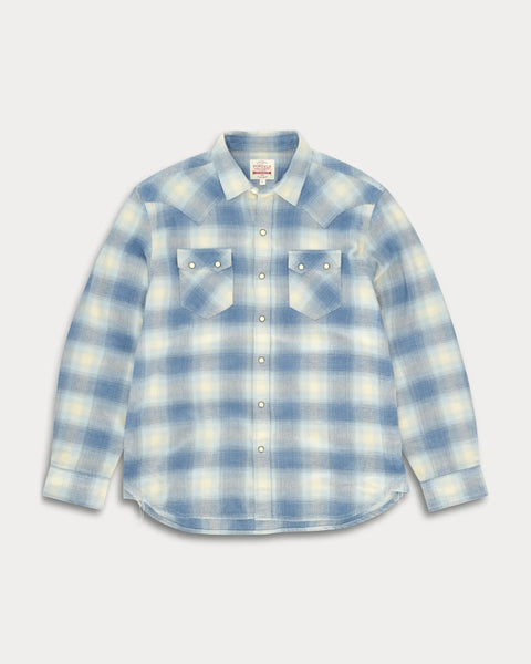 Josh Camicia texana in Cotone a Quadri