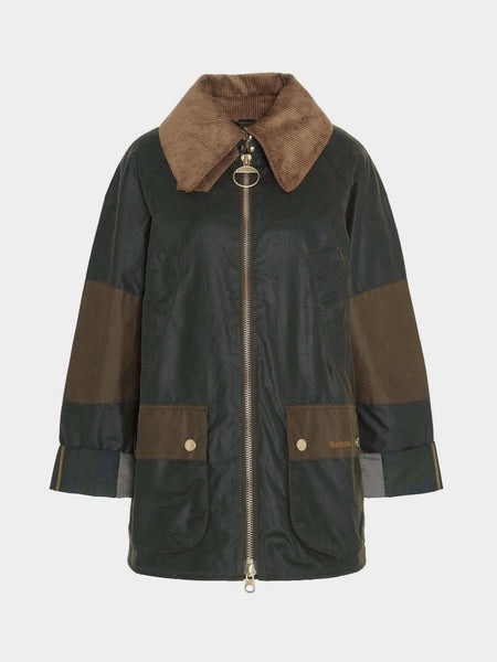 GIACCA ALLERSTON WAX VERDE OLIVE