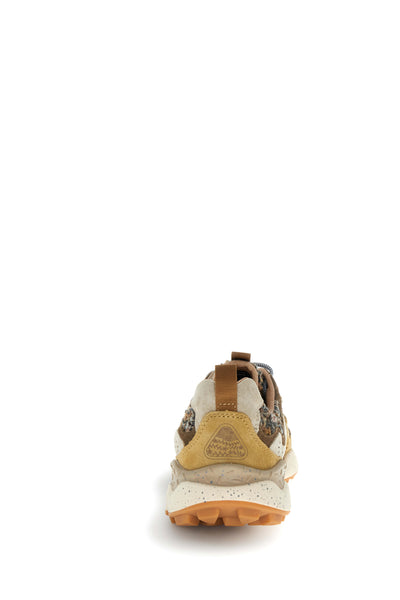 YAMANO 3 UNI SUEDE/WOOLEN KNITTING BROWN-COGNAC-BEIGE