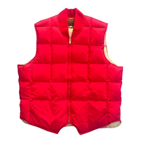 SEATTLE DOWN VEST COL.ROSSO