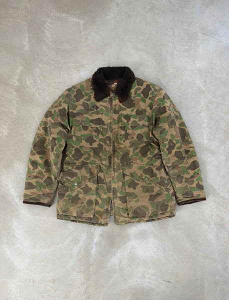 VINTAGE DUCK CAMO HUNTER JACKET