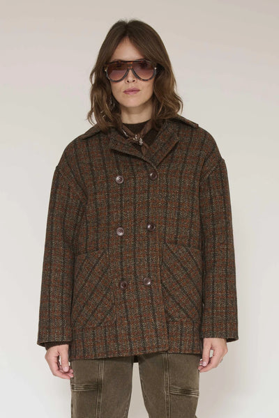 MANTEAU - MELINA-CHECKS