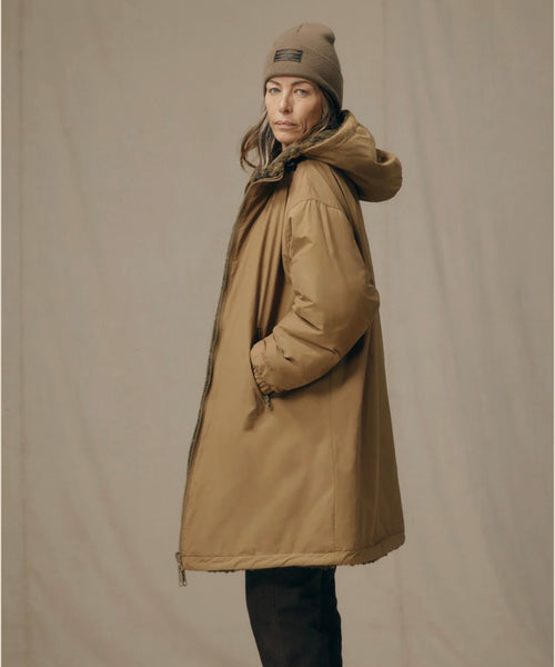 WOMEN'S REVERSIBLE WOOLLY FLEECE COAT