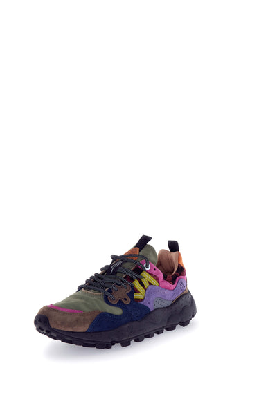 YAMANO 3 LEO WOMAN ANTRACHITE-DARK GREEN VIOLET