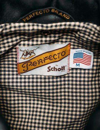 HAND VINTAGED COWHIDE PERFECTO JACKET