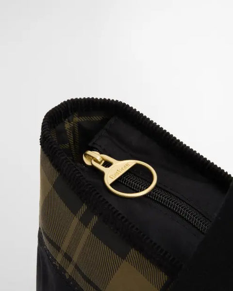 MYA TOTE BAG PATCHWORK BLACK/OLIVE