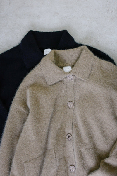 Giacca in volpe e cashmere