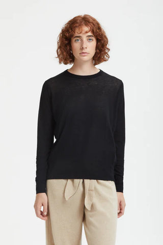 Maglia Girocollo In Lana