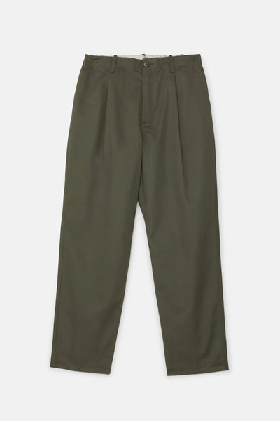 TWILL TUCK TAPERD GREEN