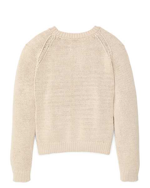 WOMEN'S COTTON CREWNECK SWEATER