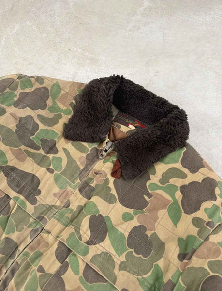 VINTAGE DUCK CAMO HUNTER JACKET