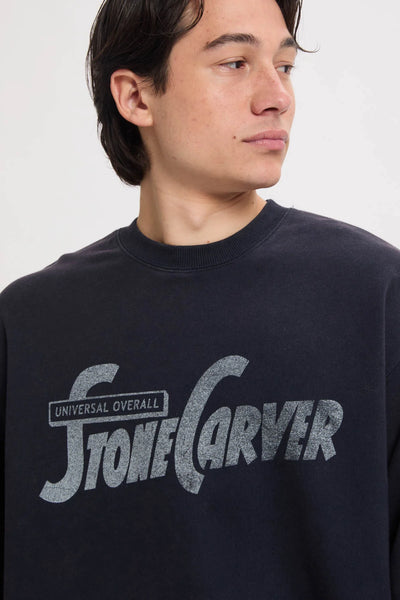 Felpa Stone Carver con lavaggio chimico