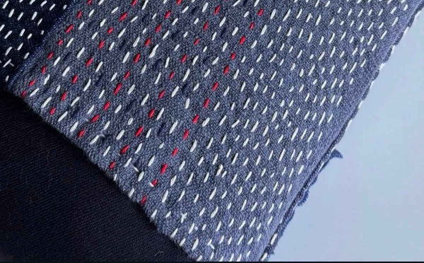 Sashiko/boro cushion cover