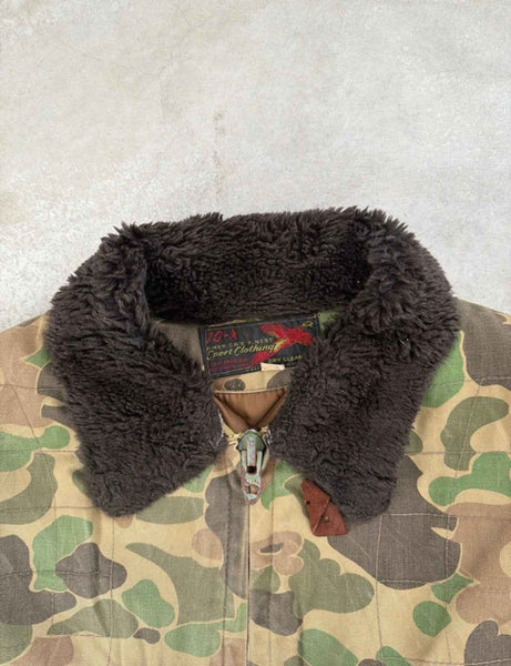 VINTAGE DUCK CAMO HUNTER JACKET