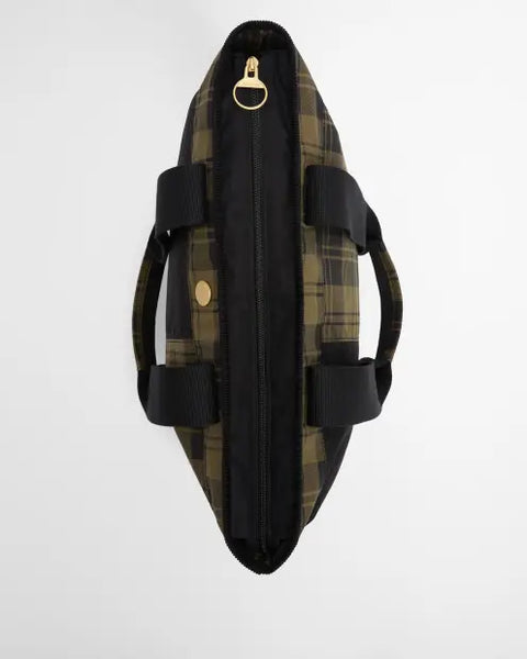 MYA TOTE BAG PATCHWORK BLACK/OLIVE