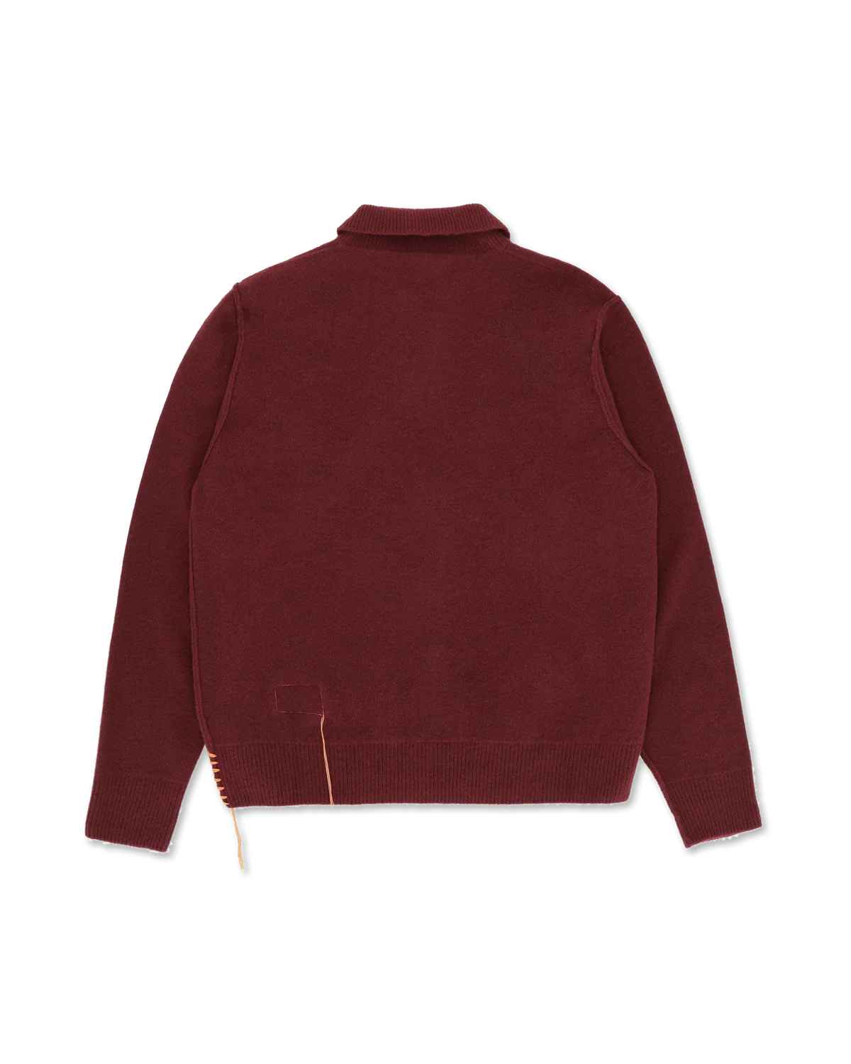 YALE MAGLIA IN LANA CON COLLETTO E ZIP