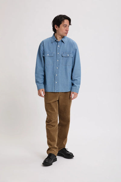 Camicia da lavoro in Chambray