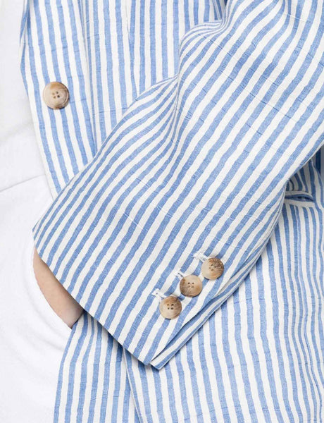 STRIPED POCKET JACKET