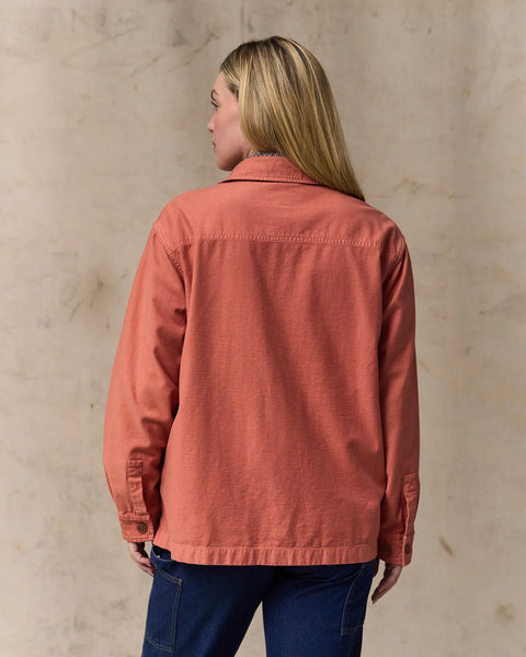 WOMEN'S REVERSE SATEEN JAC-SHIRT