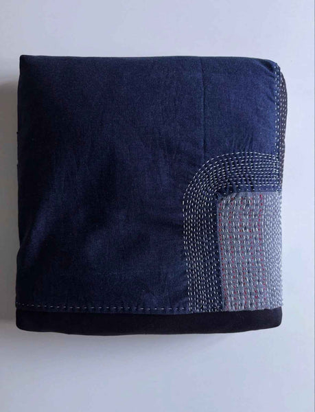 Sashiko/boro cushion cover