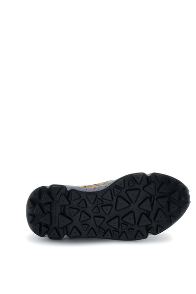 YAMANO 3 MAN SUEDE/NYLON DARK BEIGE-GREY-BLACK