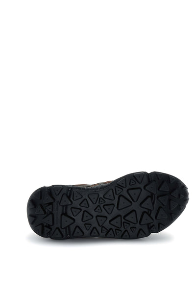 YAMANO 3 MAN SUEDE/NYLON DARK GREY-BLACK-DARK BROWN
