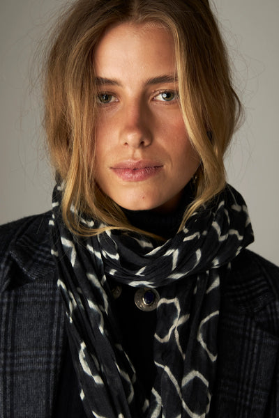 FUNKY SCARF NAVY