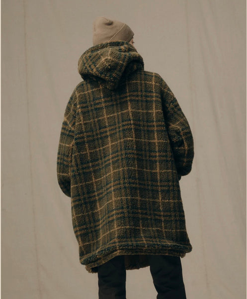 WOMEN'S REVERSIBLE WOOLLY FLEECE COAT