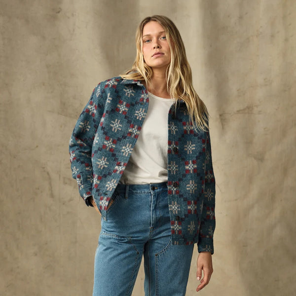 WOMEN'S WOOL OVERSHIRT