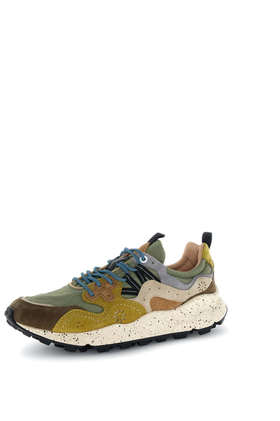 YAMANO 3 MAN SUEDE/NYLON BROWN-MILITARY-COGNAC