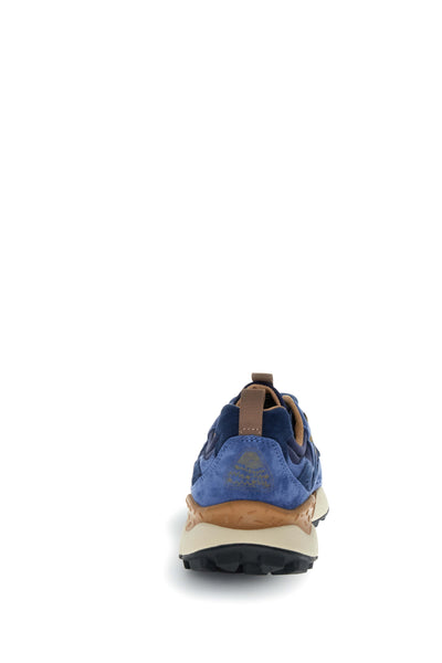 YAMANO 3 MAN SUEDE/NYLON NAVY-BLUE-BROWN