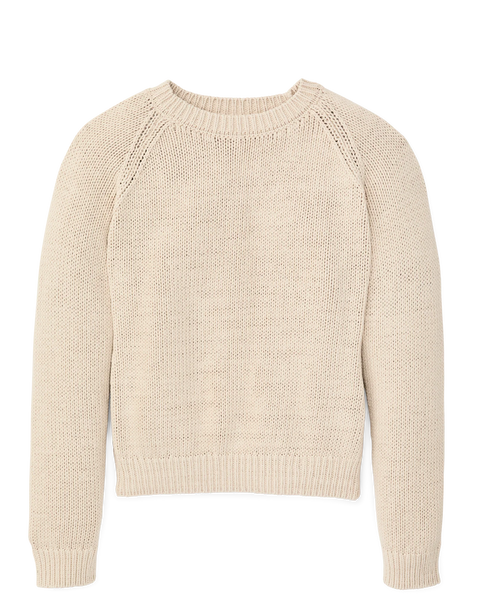WOMEN'S COTTON CREWNECK SWEATER