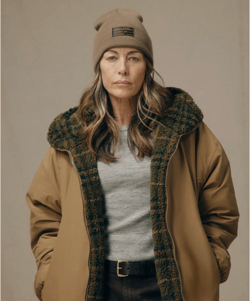 WOMEN'S REVERSIBLE WOOLLY FLEECE COAT