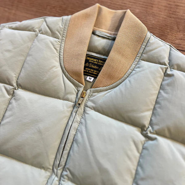 SEATTLE DOWN VEST COL.SALVIA