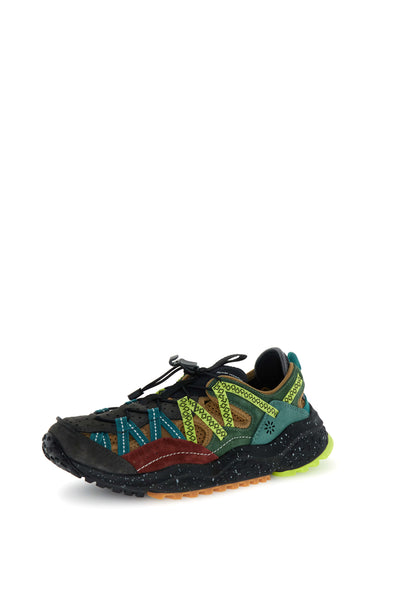 KAZANA FALL UNI SUEDE/LYCRA/FLYING MUD-BORDEAUX-ORANGE