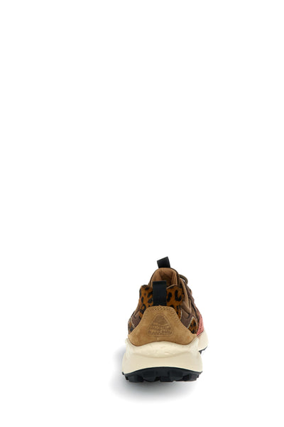 YAMANO 3 UNI SUEDE/PONY HAIR/NYLON BROWN-BORDEAUX