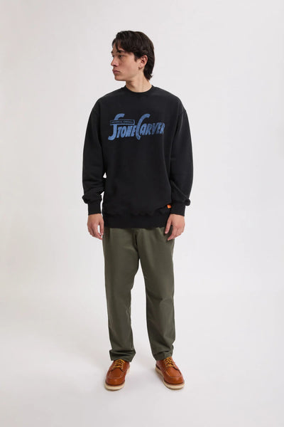 TWILL TUCK TAPERD GREEN