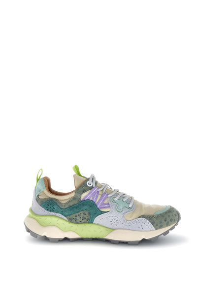 YAMANO 3 WOMAN ANIMALIER TAUPE- GREEN BOTTLE