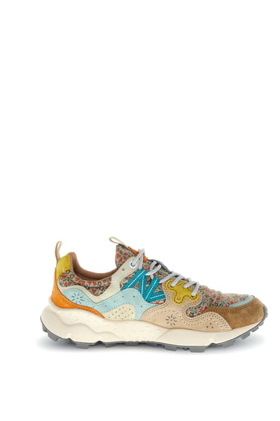 YAMANO 3 CHESTNUT-LIGHT BLUE-ORANGE
