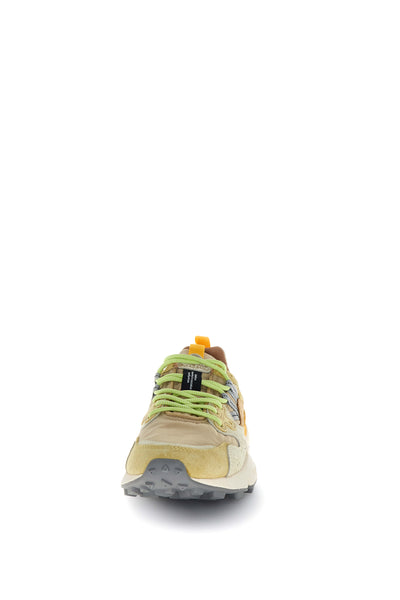 YAMANO 3 UNI SUEDE/NYLON YELLOW-LIGHT-BEIGE-OFF WHITE
