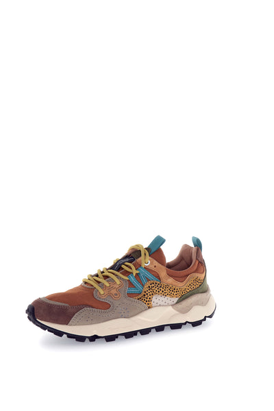 YAMANO 3 UNI PONY DARK-GREY-MUD BROWN