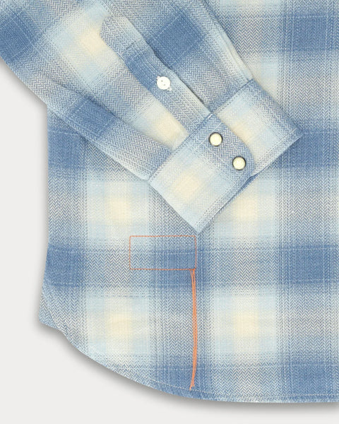 Josh Camicia texana in Cotone a Quadri