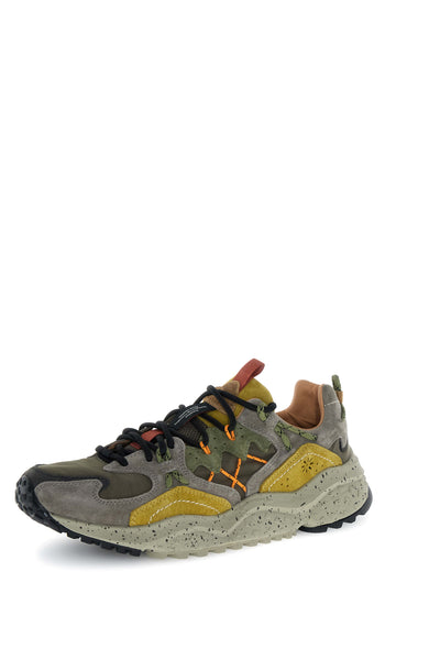 YAMABUSHI MAN SUEDE/NYLON MUD-DARK BROWN-ACID