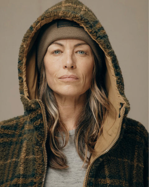 WOMEN'S REVERSIBLE WOOLLY FLEECE COAT