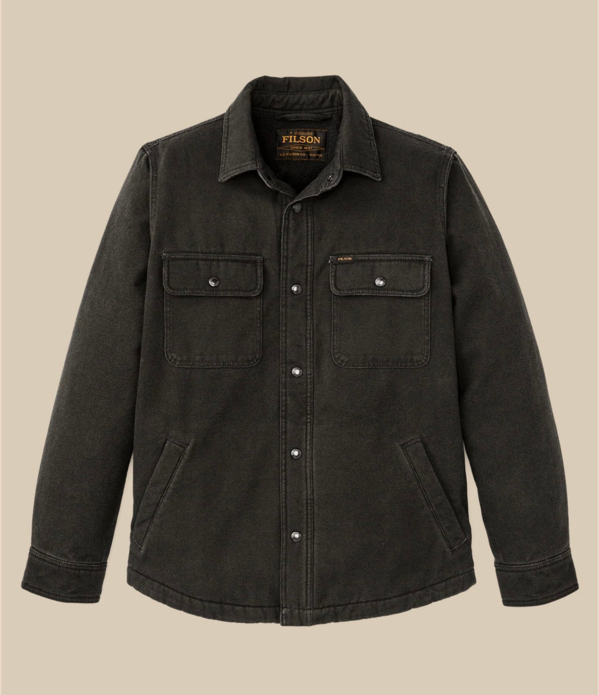 FLEECE LINED JAC-SHIRT